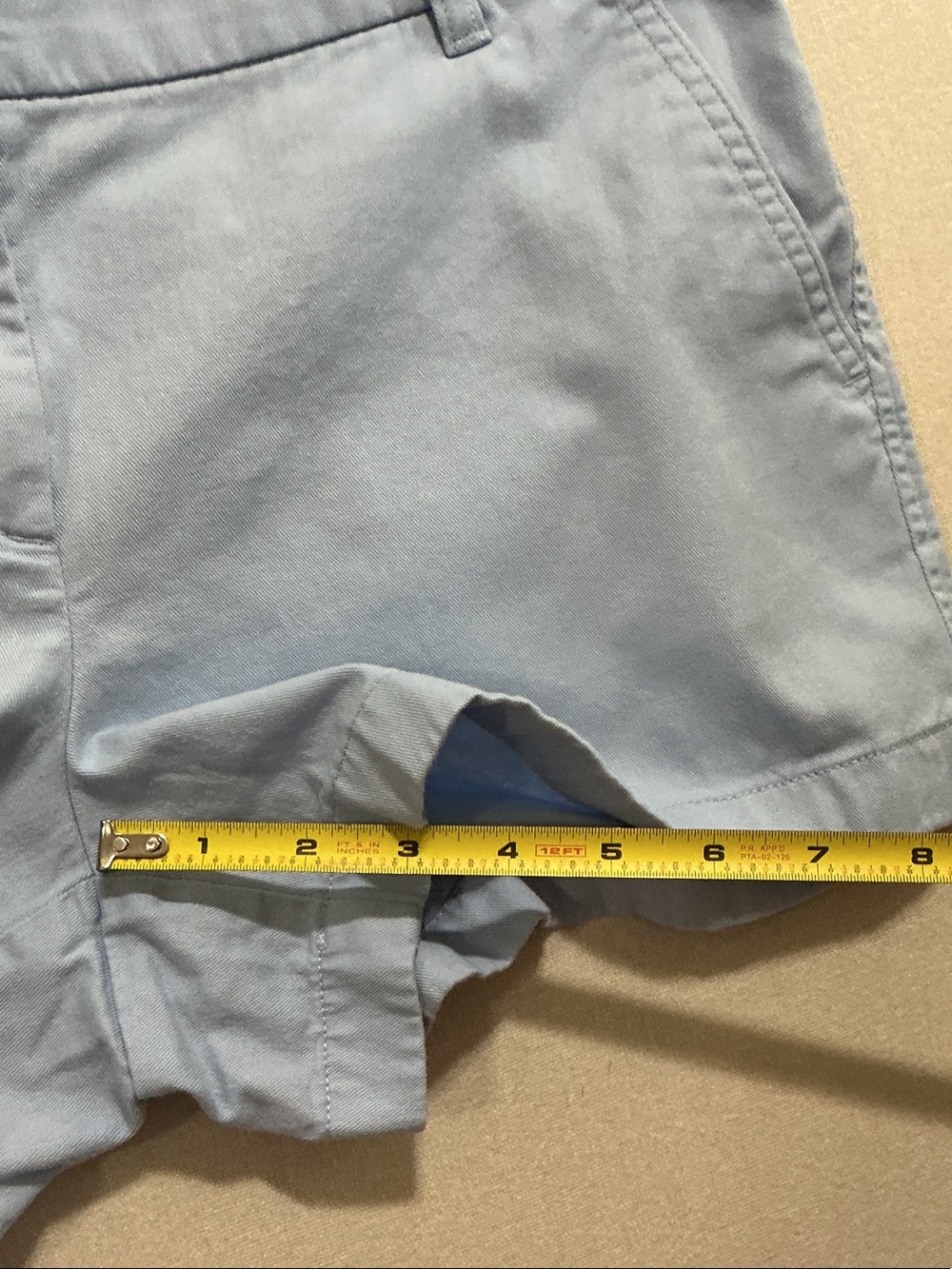 J. Crew Pale Blue Cotton Chino Bermuda Shorts - Picture 6 of 7